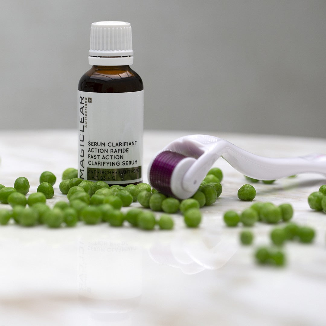 MESOCLEAR - Mesotherapy Roller + Fast Action Clarifying Serum
