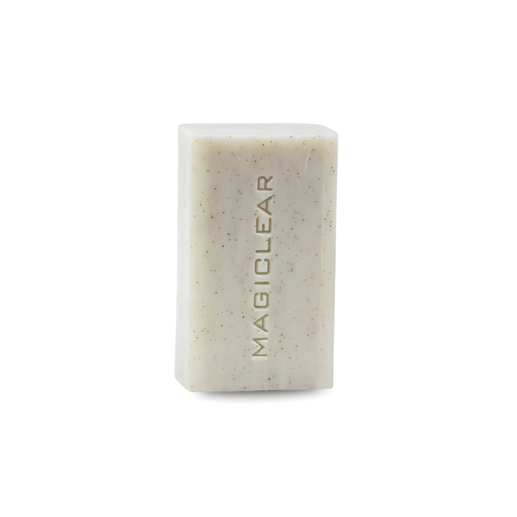 Savon Magiclear clarifiant exfoliant, peau plus nette et lumineuse, soin nettoyant exfoliant, vente en France