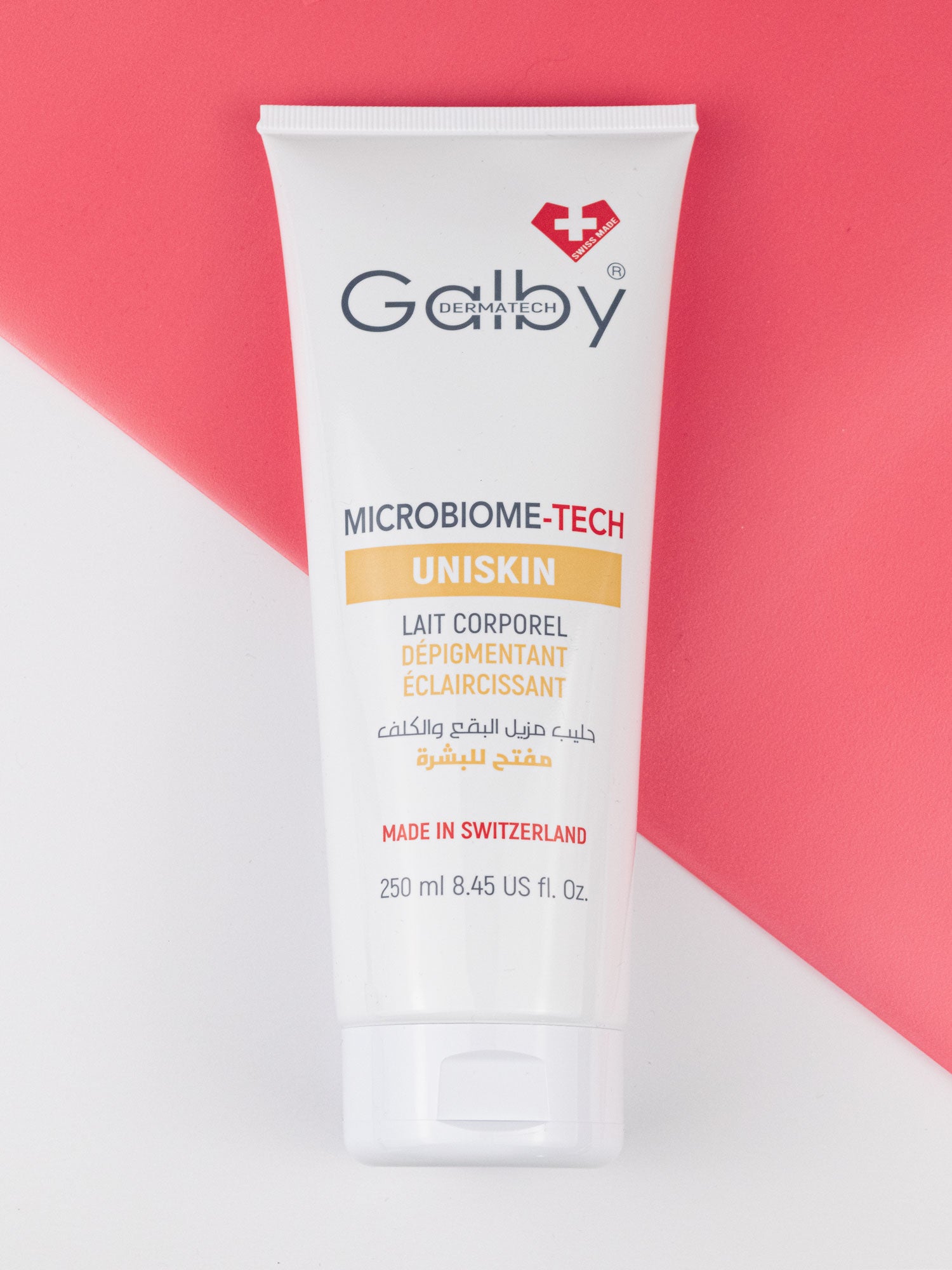 Galby Dermatech UNISKIN MICROBIOME-TECH Depigmenting Brightening Body Milk